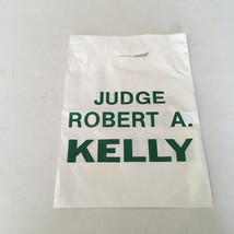 Judge Robert A. Kelly vintage political promotional plastic bag movie ph... - £15.53 GBP