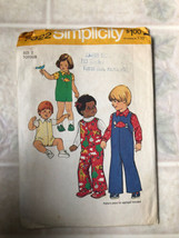 Simplicity  7322 Vintage Toddler Jumpsuit &amp; Shirt Size 2T Cut GUC - $10.84