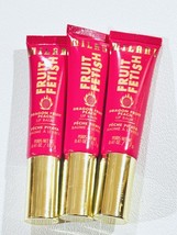 Lot of 3 Milani Fruit Fetish Lip Balm 130 Dragon Fruit Peach Pink Not Sealed - $16.91