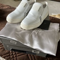 Giuseppe Zanotti Design London Moc Donna Leather Sneaker Women's 39.5 Orig $625 - £333.43 GBP