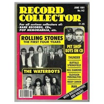 Record Collector Magazine June 1991 mbox3463/g Rolling Stones - The Waterboys - £3.90 GBP