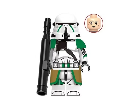 41st Airborne Paratrooper Clone Trooper Star Wars Minifigure Toy US Seller - £5.98 GBP