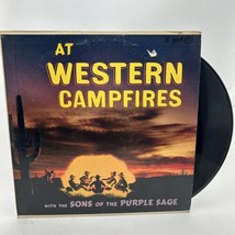 At Western Campfires With The Sons Of The Purple Sage Record Vinyl LP  - £11.62 GBP