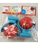Patterned Paint Rollers Easy Grip Master of the Arts. Set of 2 - £9.95 GBP
