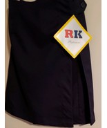R K Platinum Brand ~ Navy Blue ~ Girl&#39;s Size 12 ~ Wrap ~ Uniform Skort ~... - £17.65 GBP