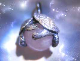 Free With $77 Haunted Turtle Necklace Touch Of Ultimate Luck Master Power Magick - £0.00 GBP
