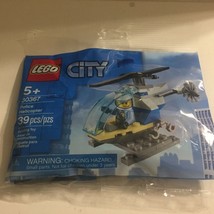 New City Police Helicopter Lego Set Polybag - $16.10