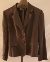 Tahari Arthur S Levine Black Diamond Pattern Suit Jacket Blazer Misses S... - £19.38 GBP