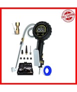 Easy-to-Use Digital Tire Pressure Gauge with Steel Braided Hose &amp; Quick ... - $996.30 MXN