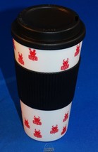 NBA Milwaukee Bucks 16 Oz Plastic Tumbler Travel Cup Hot/Cold Coffee Mug Banded - £4.47 GBP