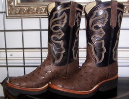 Rios of Mercedes Full Quill Ostrich Crepe Sole Cowboy Boots Ladies 7.5 C - $575.00