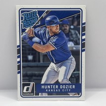 2017 Panini Chronicles Donruss Baseball Hunter Dozier Rated Rookie #229 - £1.55 GBP