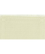 Artisan Handwoven Mini Rug/Table Mat 10.5&quot; x 11.5&quot; Natural #27, Bombyx Silk - $95.00
