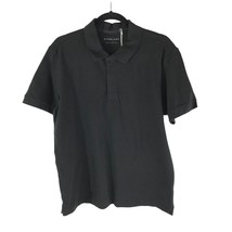 Everlane Mens The Performance Polo Shirt Short Sleeve Black L - $28.65
