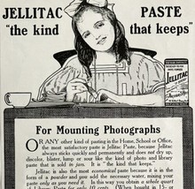 1906 Jellitac Photograph Mounting Glue Advertisement Camera Ephemera 8 x... - $375.23 MXN