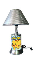 Pikachu desk lamp with chrome finish shade - £35.08 GBP