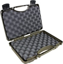 2-Pistol Gun Hard Case Firearm Handgun Revolver Carrying Storage TSA Tra... - $58.18
