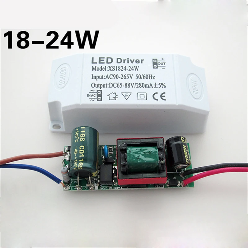 House Home 1PC AC90~265V 3~24W LED Driver Power Supply Adapter Transformer For L - £20.08 GBP