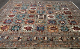 8&#39;4 x 10&#39;6 Top Quality Ersari Handmade Oriental Vege Dyed Wool Area Rug 8 x 11 - £2,090.96 GBP