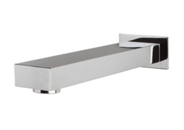 Rubi RQT8W Quatro 8&quot; Decorative Bath Tub Spout Polished Chrome - $81.45 CAD