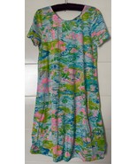 Lilly Pulitzer Round Neck Dress HONDA CLASSIC PGA Golf Print Size S NWOT - $29.98