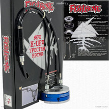 Fishbone Bmx Gyro Rotor system X-UFO black/purple/blue Oldschool 1&quot; expres ship - £35.70 GBP