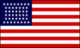 American Flag 44 Stars (1891-1896) - 3x5 Ft - £15.80 GBP