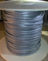 390 Ft Flat Line Cable Satin Silver 6 Conductor 28AWG Allen Tel Products AT6CLC - £115.21 GBP