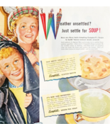 1947 Campbell&#39;s Tomato Soup Advertisement Vintage Canned Classic Food DW... - €25,64 EUR