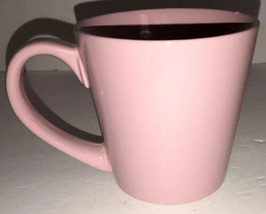 Oversized Pink 4 1/4”Hx4 1/2”W Coffee Tea Mug Office Cup-Free Gift Wrap-... - $24.63