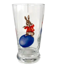 Vintage Williams Sonoma Bunny Blue Flute Easter Tumbler - $14.95