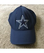 FLEXFIT Men&#39;s Dallas Cowboys Baseball Cap Hat Blue Size S-M - £18.92 GBP