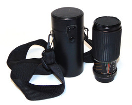 CAMERA LENS Nikura 75-200mm Zoom with Carrying Case and Shoulder Strap - £32.71 GBP