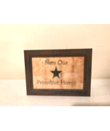 Bless Our Primitive Home Print in Frame - $534.08 MXN
