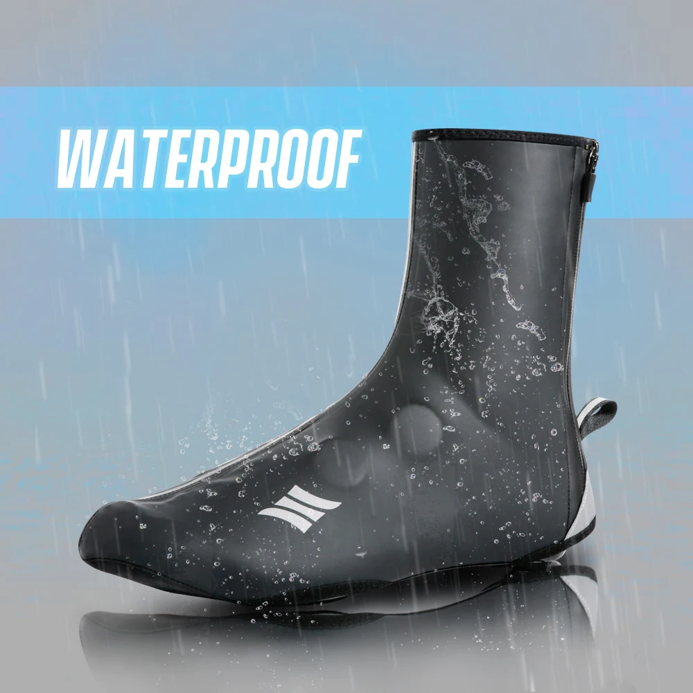 Sporting Santic Winter Thermal Cycling Shoe Covers MTB Bike Waterproof Reflectiv - £52.63 GBP