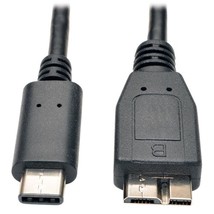 Tripp Lite USB 3.1 Gen 1 Cable, USB-C (Type-C) to USB 3.0 Micro-B, 5 Gbps (U426- - £9.08 GBP