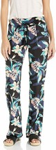 Roxy Oceanside Printed Pants Anthracite Tropical ( S )  - £83.76 GBP