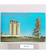 Greetings from Las Vegas 1970s 4x6 Scalloped Postcard Sands Hotel Robert... - $9.89