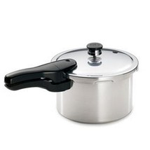 Presto 01264 6-Quart Aluminum Pressure Cooker, Silver - $67.96