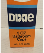 Dixie Cups - Mickey Mouse Bathroom Cups 90ct 3oz Cups - 1988 Opened Box - $21.85