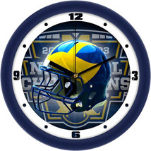 Michigan Wolverines National Champions Football Helmet clock - £32.65 GBP