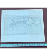 1791 engraved Map of the &quot;States of Barbary&quot; N. Africa Barbary Coast, J.... - $354.84 CAD
