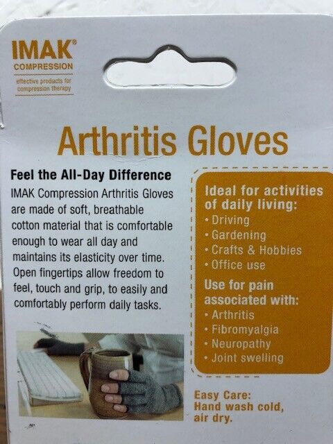 Arthritis Gloves -Large One Pair - Help Relieve Arthritis and Joint Swelling Item image 2