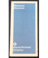 1970 Minnesota Wisconsin Atlantic Richfield Co Street Road Map -- Rand M... - $9.49