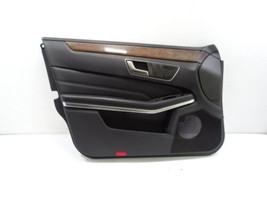 14 Mercedes W212 E350 door panel, left front, black - $140.24