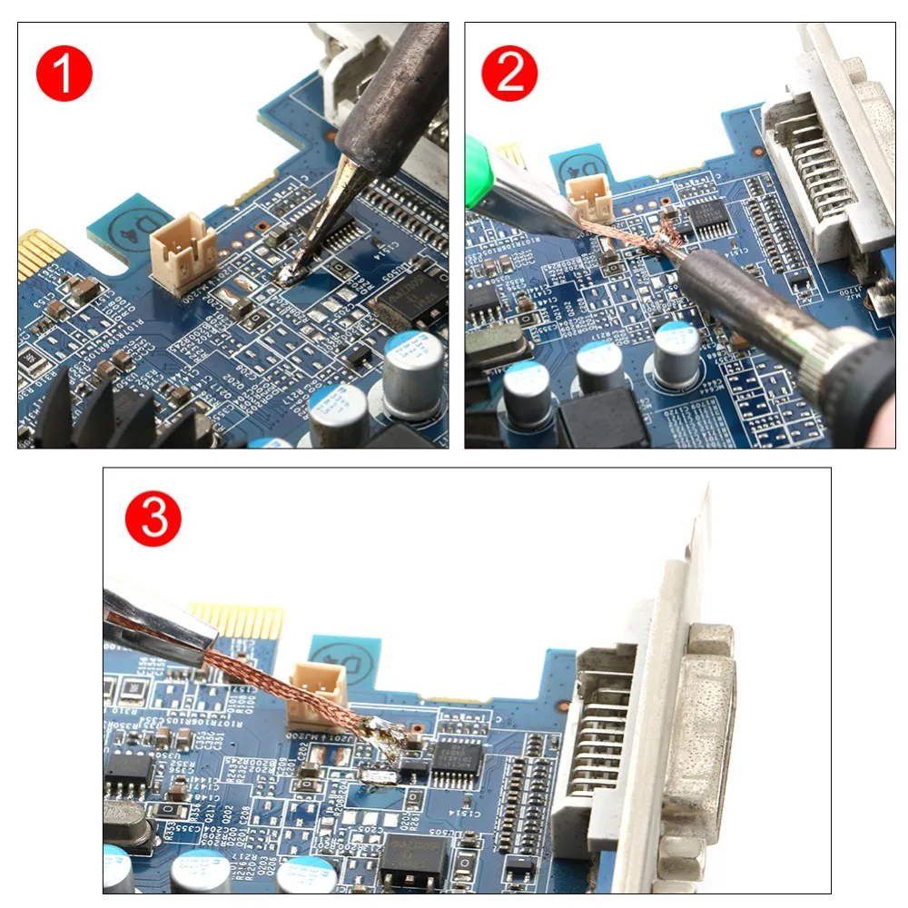 1Pc Desoldering Wick Desoldering id Solder Remover Vacuum Sucker Desoldering Pum - £107.45 GBP