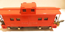 AMERICAN FLYER POST-WAR  &#39;S&#39; GAUGE ORIGINAL 630 RED CABOOSE- FAIR - M4 - £4.77 GBP