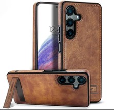 Leather Case with Stand for Samsung Galaxy A15 5G Case Shockproof Soft Grip Luxu - $30.45