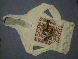 University of Minnesota T-shirt Go Gophers Hoodie Woman&#39;s Vintage - £106.18 GBP