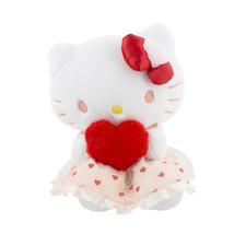 Hello Kitty Valentines Day Heart 9.5 Inch Plush Doll Pink - £18.67 GBP